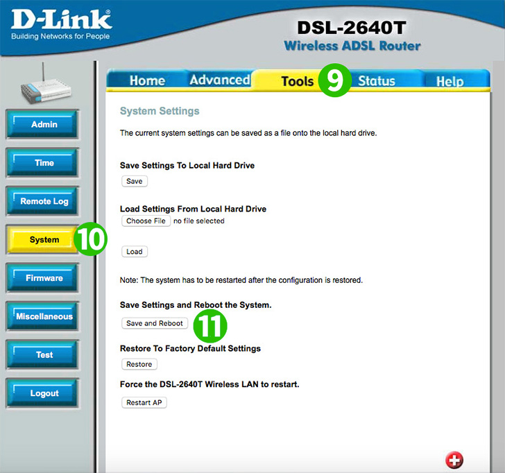 D link dsl 2640u firmware download