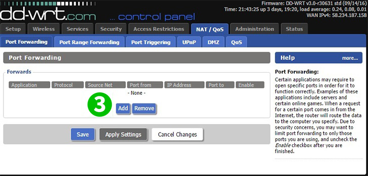 pc config port forward free download