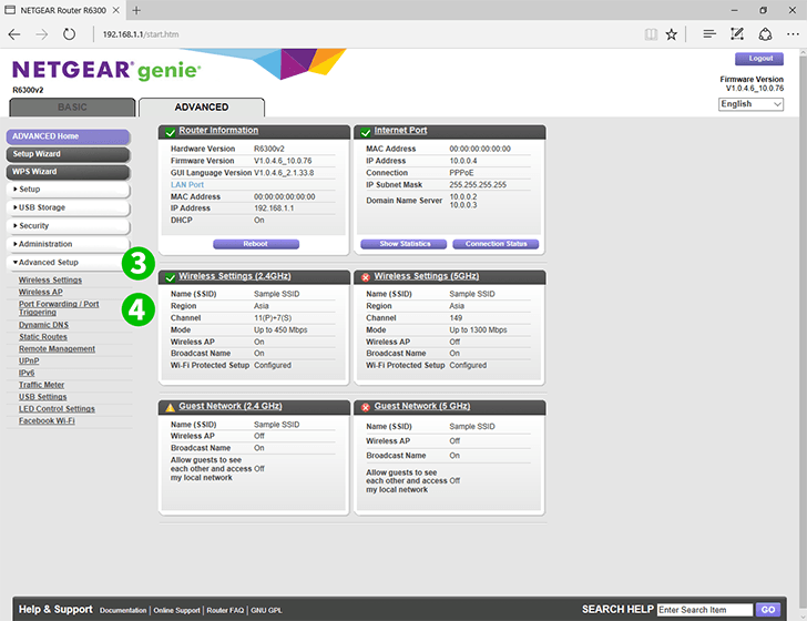 portforward netgear router