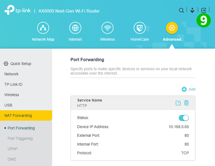 TP-Link Archer AX6000 Step 9